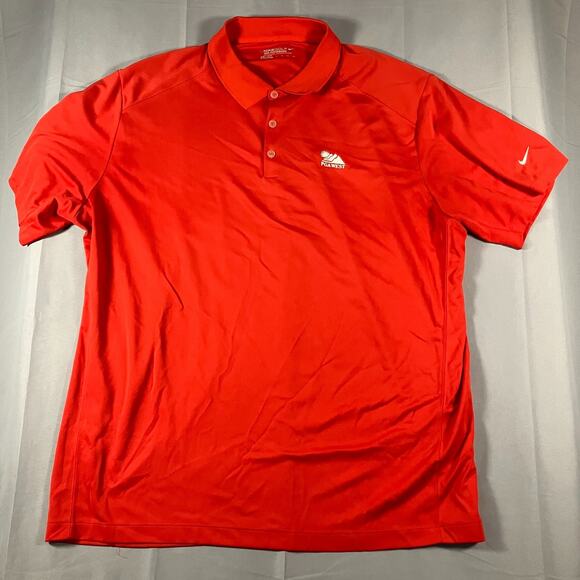 Nike Golf Tour Performance PGA West Polo Shirt Men’s 3XL Red Dri-FIT - Picture 1 of 14